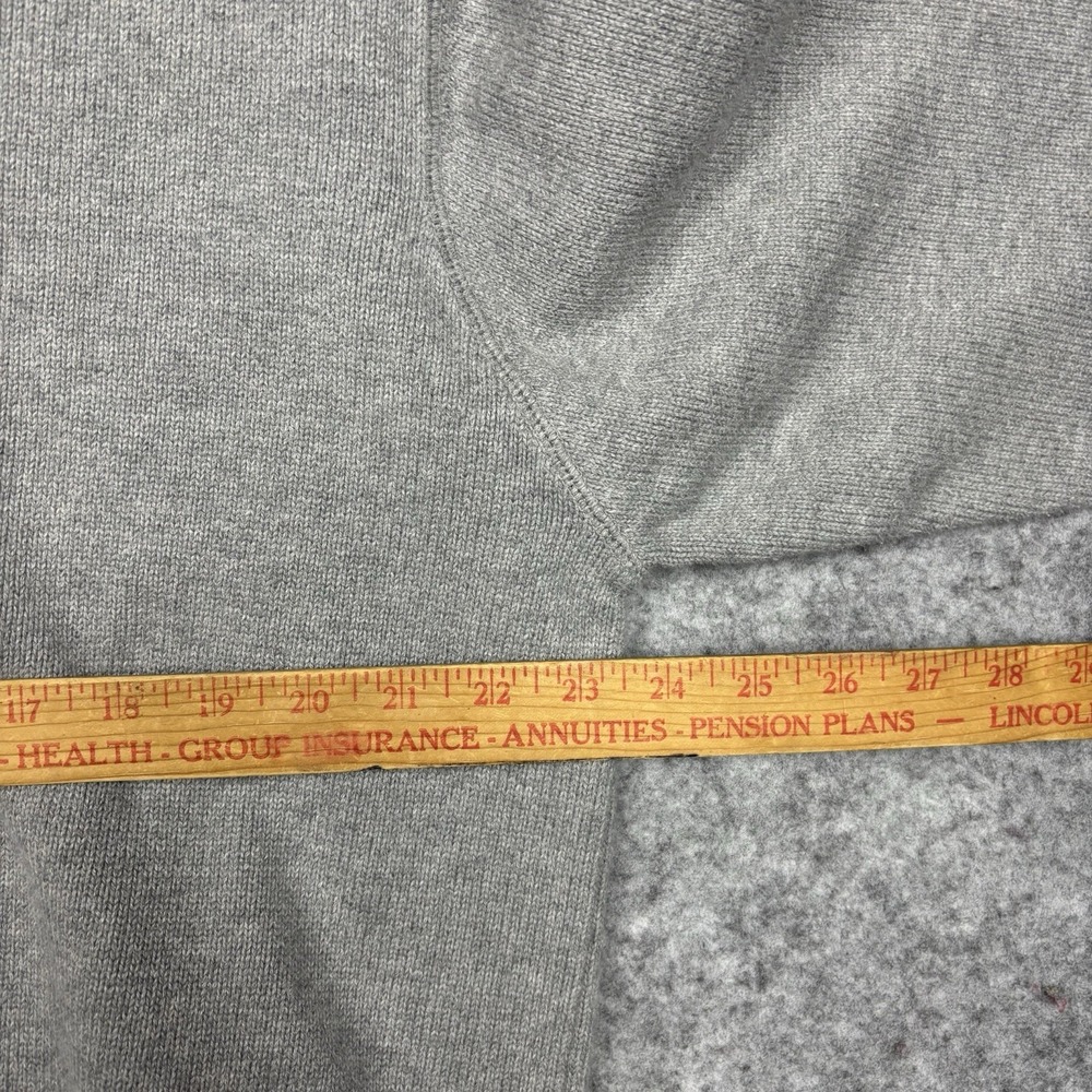 Eddie Bauer Gray Knit Crewneck Pullover Sweater Mens XL - Picture 4 of 7